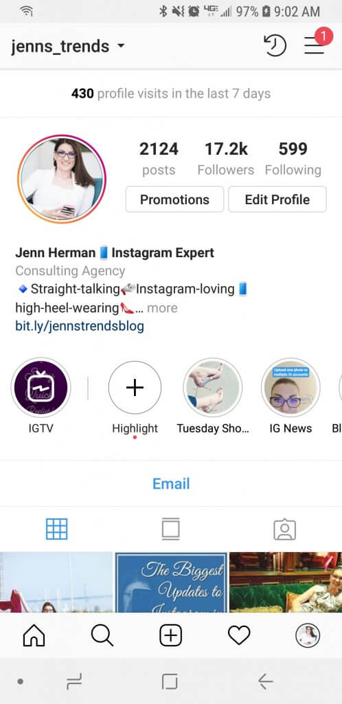 How to Optimize Your New, Cut-Off Instagram Bio